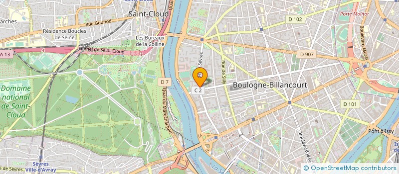 localisation de l'entreprise VITAL ENERGIES à BOULOGNE-BILLANCOURT