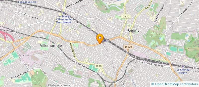 localisation de l'entreprise VITAL EXPRESS  VILLEMOMBLE