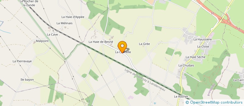 localisation de l'entreprise VITAL FORM  SAVENAY