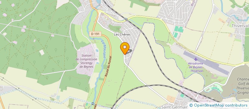 localisation de l'entreprise VITAL' FORME ET BIEN ETRE  BEYNES