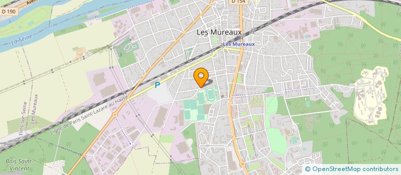 localisation de l'entreprise VITAL'GYM  LES MUREAUX