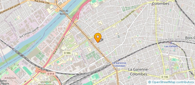 localisation de l'entreprise VITAL-IT à COLOMBES