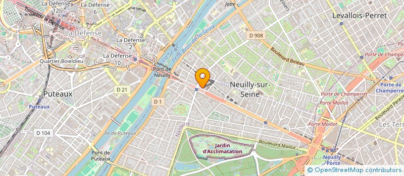 localisation de l'entreprise VITAL IT à NEUILLY-SUR-SEINE