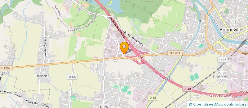 localisation de l'entreprise VITAL MOUV'  SAINT-PIERRE-EN-FAUCIGNY