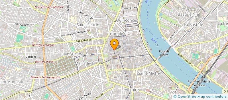 localisation de l'entreprise VITAL - NOTAIRES CONSEILS  BORDEAUX