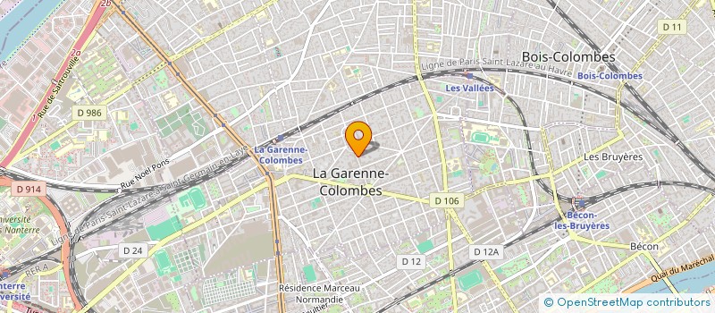 localisation de l'entreprise VITAL SOLUTIONING à LA GARENNE-COLOMBES
