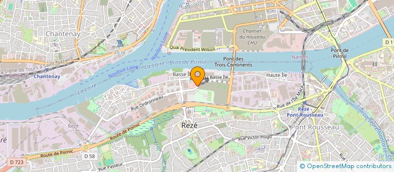 localisation de l'entreprise VITAL SUD  REZE