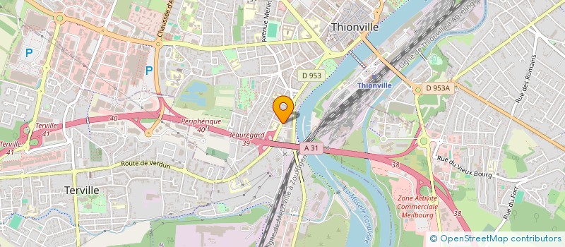 localisation de l'entreprise VITAL'SUN à THIONVILLE