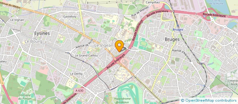 localisation de l'entreprise VITAL TRAVAUX à BRUGES