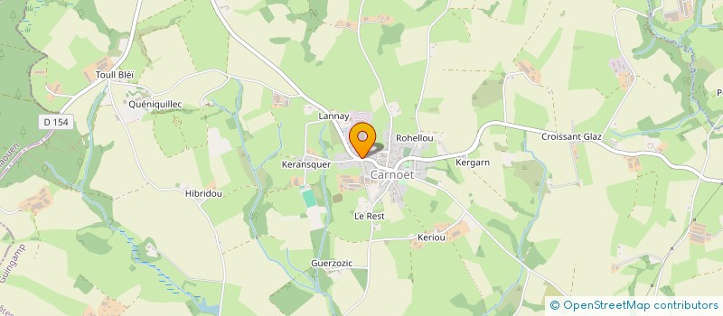 localisation de l'entreprise VITALAC GROUP à CARNOET