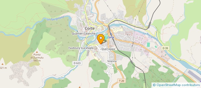 localisation de l'entreprise VITALBA  CORTE