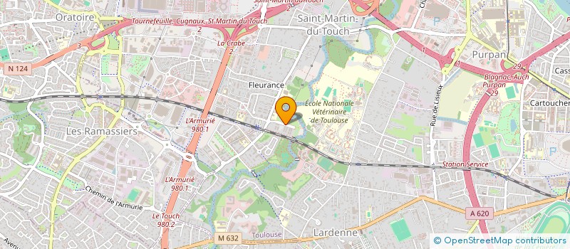 localisation de l'entreprise VITALCAR à TOULOUSE