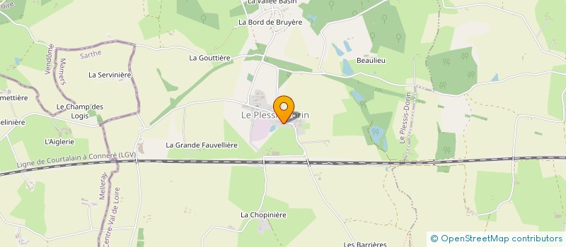 localisation de l'entreprise VITALE ORTHO à LE PLESSIS-DORIN