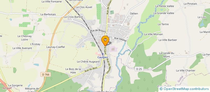 localisation de l'entreprise VITALE PHARMA à CAULNES