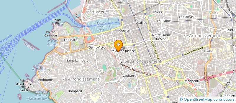 localisation de l'entreprise VITALE TECHNOLOGIES à MARSEILLE