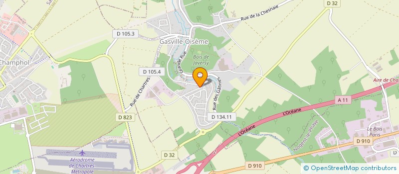 localisation de l'entreprise VITALE THERMIQUE à GASVILLE-OISEME