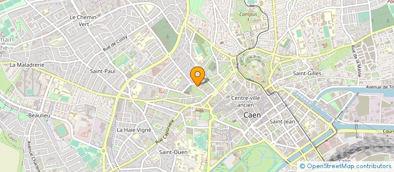 localisation de l'entreprise VITALEPARGNE à CAEN