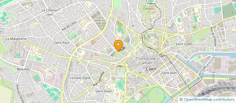 localisation de l'entreprise VITALEPARGNE ASSURANCES à CAEN