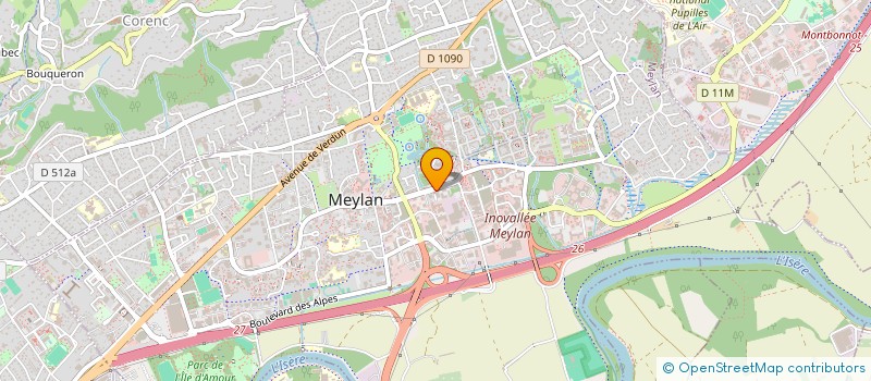 localisation de l'entreprise VITALESTHETIC  MEYLAN