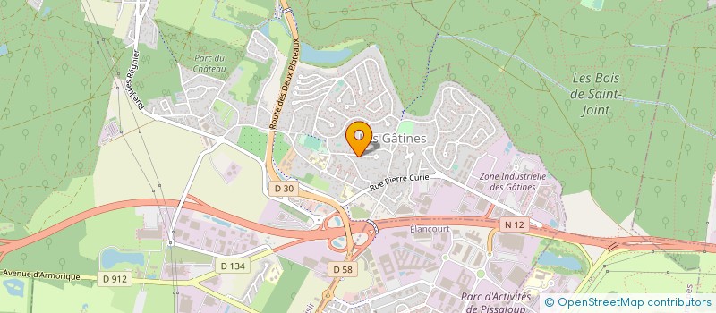 localisation de l'entreprise VITALEX à PLAISIR