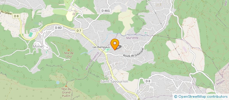 localisation de l'entreprise     VITALFOREST  SAINT-SAVOURNIN