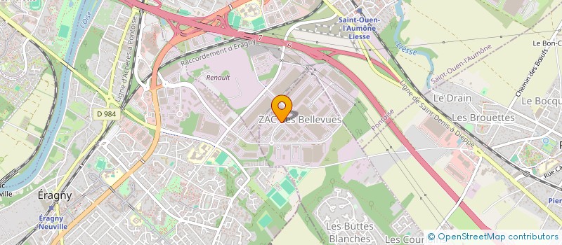 localisation de l'entreprise VITALIA  HERBLAY-SUR-SEINE