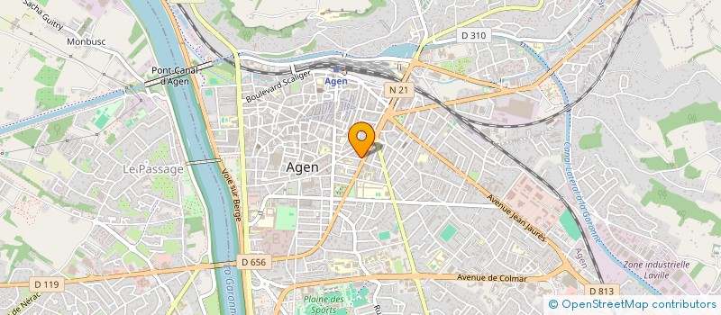 localisation de l'entreprise VITALINK  AGEN