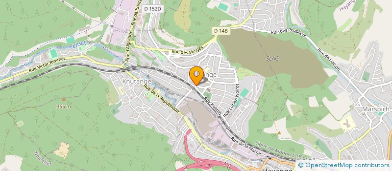 localisation de l'entreprise VITALIOR  NILVANGE