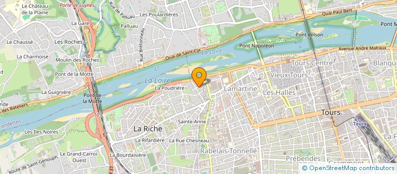 localisation de l'entreprise VITALIS  LA RICHE