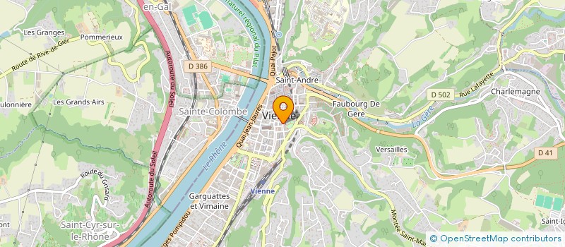 localisation de l'entreprise VITALIS MEDICAL  VIENNE