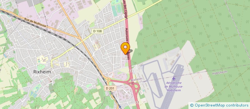 localisation de l'entreprise VITALIS SERVICES A DOMICILE  RIXHEIM