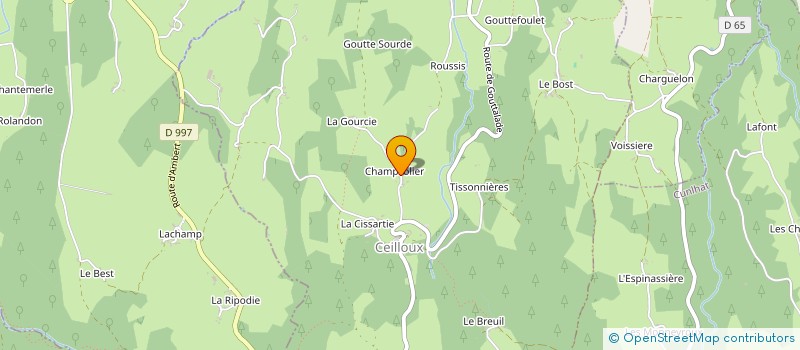localisation de l'entreprise VITALIT à ESTANDEUIL