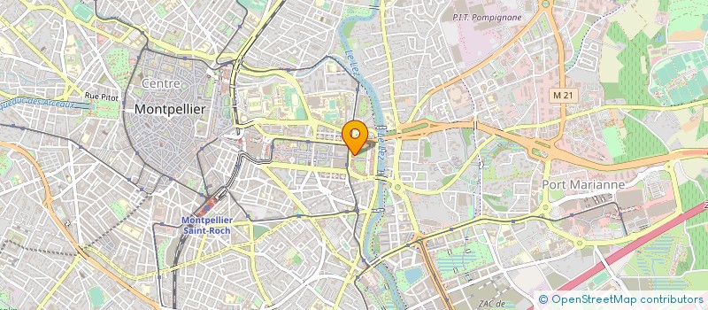 localisation de l'entreprise VITALITE 34 à MONTPELLIER