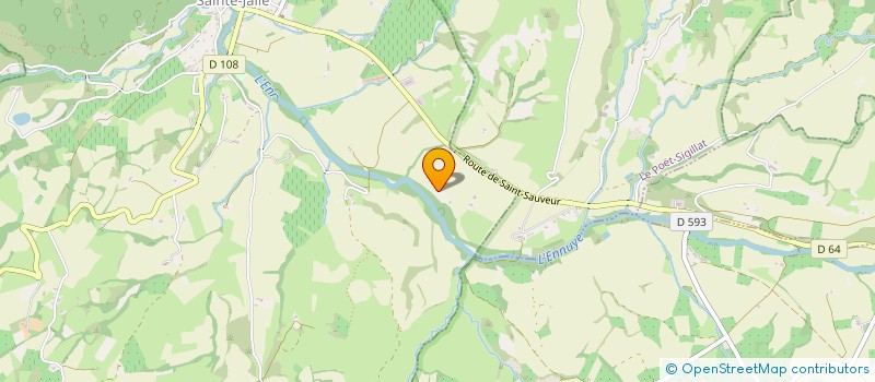 localisation de l'entreprise VITALITE DETOX  SAINTE-JALLE