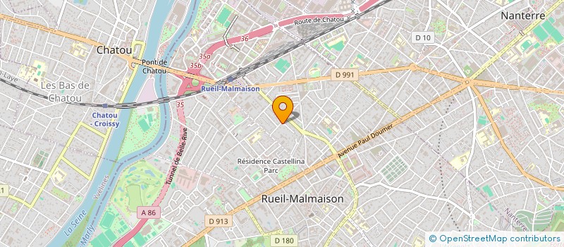 localisation de l'entreprise VITALITE DURABLE à RUEIL-MALMAISON