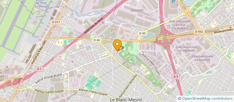 localisation de l'entreprise VITALITE EN SOI à LE BLANC-MESNIL