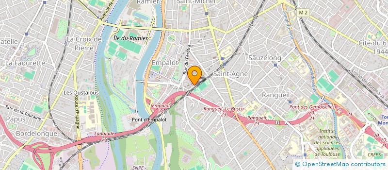 localisation de l'entreprise VITALITE SERENITE à TOULOUSE