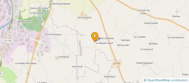 localisation de l'entreprise VITALITY HOLDING  NOYAL-PONTIVY