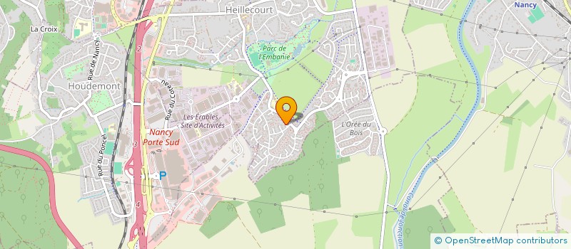 localisation de l'entreprise VITALL PATRIMONIAL  HEILLECOURT