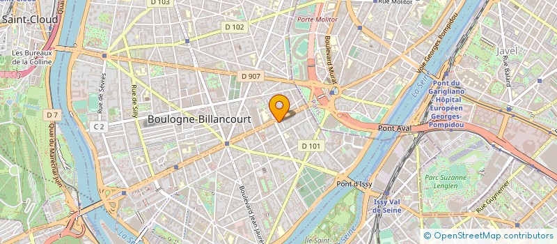 localisation de l'entreprise VITALOC à BOULOGNE-BILLANCOURT