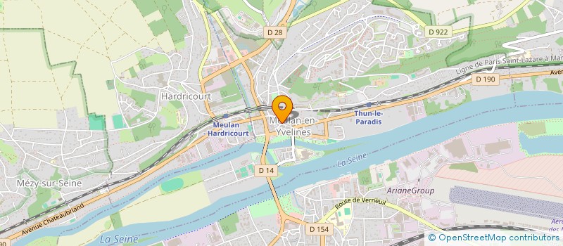 localisation de l'entreprise VITALOCO SARL  MEULAN-EN-YVELINES