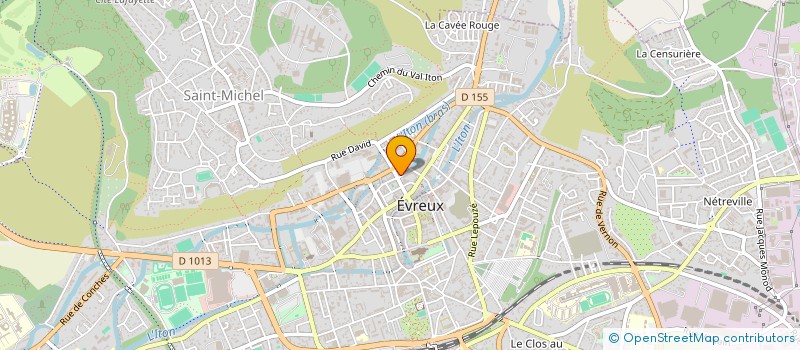 localisation de l'entreprise VITALOSPORT SARL à EVREUX