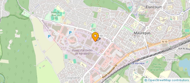 localisation de l'entreprise VITALOUVRES  COIGNIERES