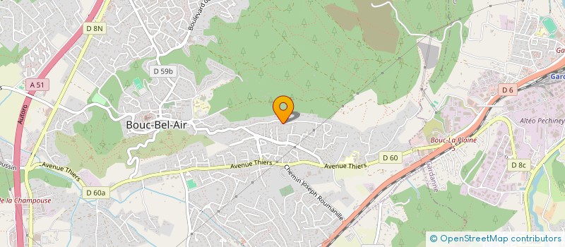localisation de l'entreprise VITALPAR à BOUC-BEL-AIR