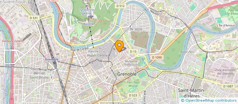 localisation de l'entreprise VITALPLANT  GRENOBLE