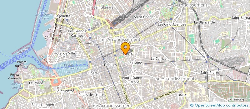 localisation de l'entreprise VITAM CONCEPTS à MARSEILLE