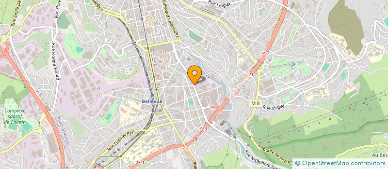 localisation de l'entreprise VITAM FAMILIA  SAINT-ETIENNE