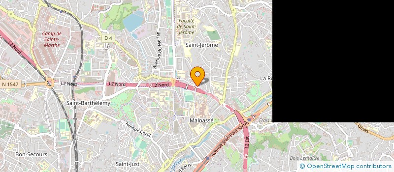 localisation de l'entreprise VITAM'FRAIS à MARSEILLE 13EME