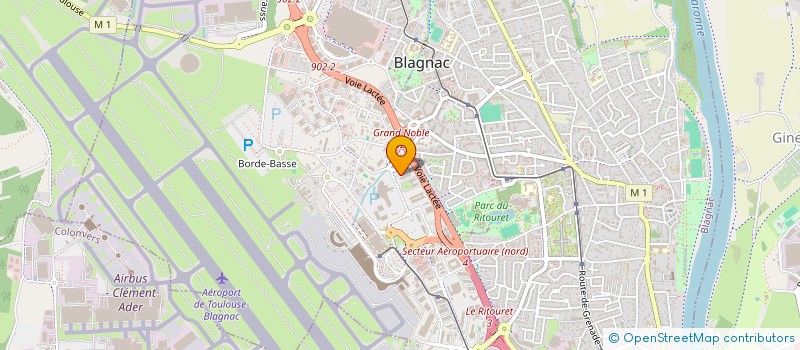 localisation de l'entreprise VITAM INGENIERIE à BLAGNAC