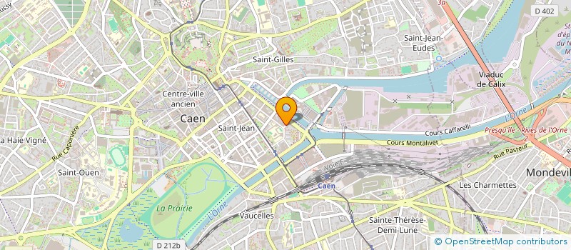 localisation de l'entreprise VITAMEAN à CAEN